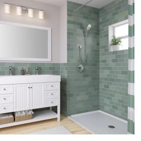 PROFLO PFSBA6436ADAWH Rectangle Shower Base - MSRP $818