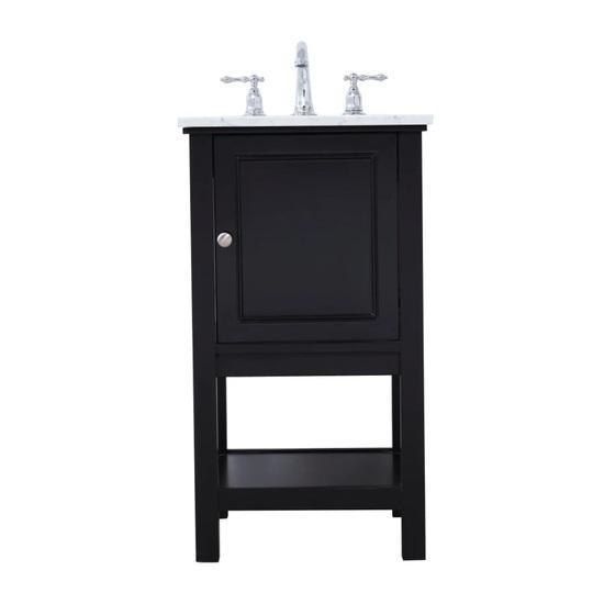 Elegant Lighting VF27019BK Vanity Set - MSRP $714