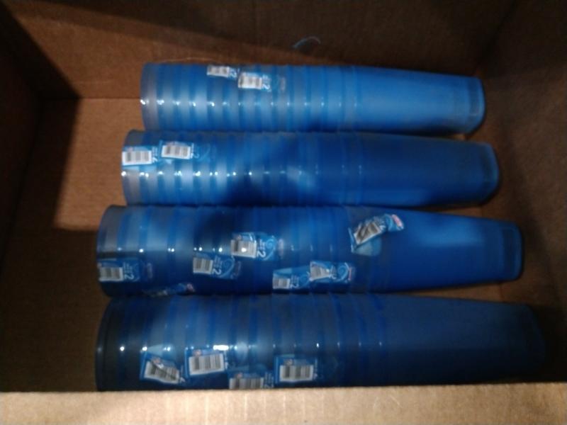 General Merchandise- Home Smart Wooden Toothpicks, New 809353 Sterilite Tumblers - MSRP $1,400