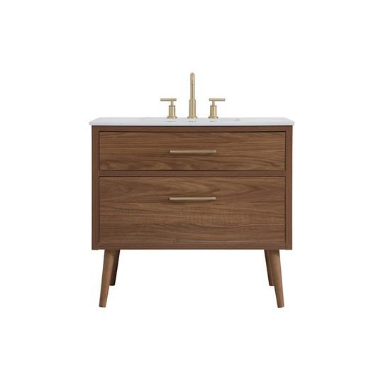 Elegant Lighting VF41036WB Vanity Set - MSRP $930