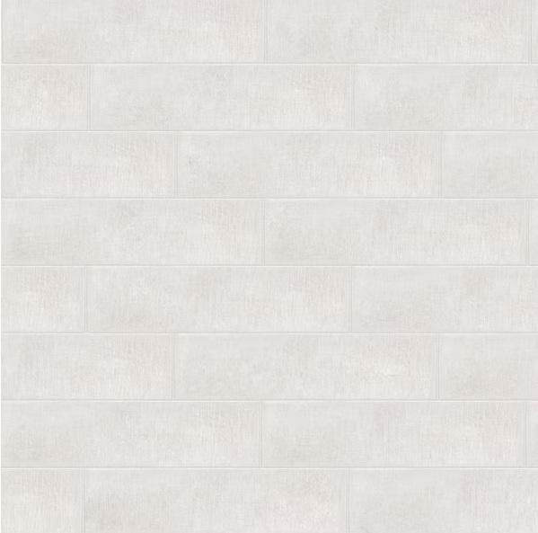 Flooring - Jeffrey Court Cambric Ivory Textured Subway Ceramic Wall Tiles, Daltile, ELIANE - Est Retail $2,715 -1plt