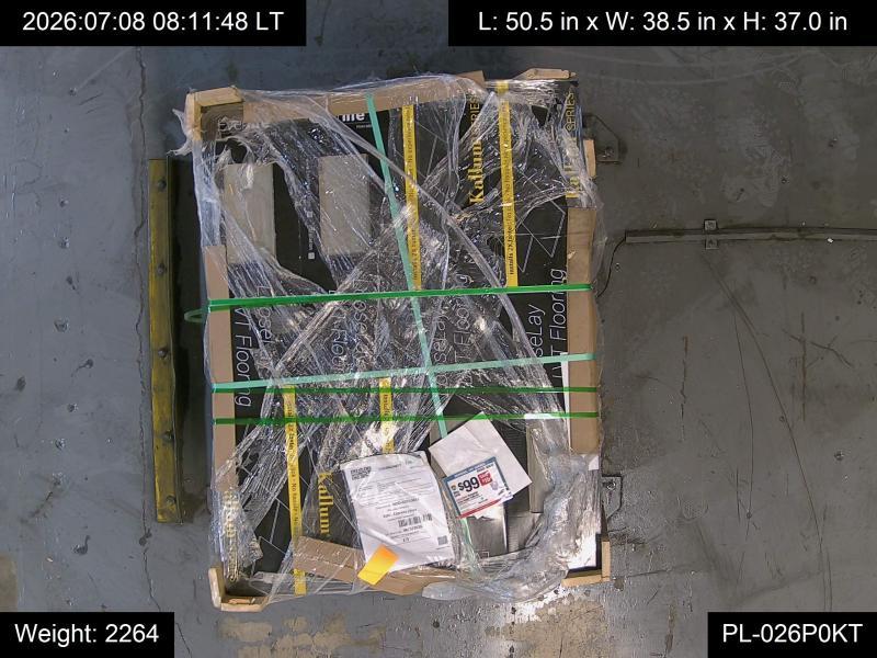Pallet of A&A Surfaces Dove Oak 20MILx9inWx48inL Waterproof Loose Lay Luxury Vinyl Planks - Est Retail $1,029