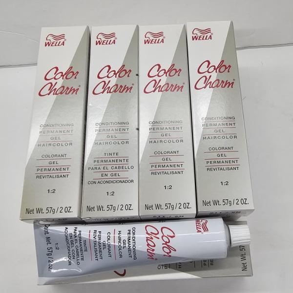 Wella color charm permanent gel hair color; 2oz MSRP: $5,504
