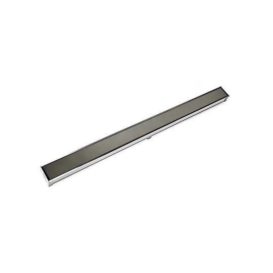 Fixtures - Infinity Drain Shower Drain Kit, James Martin Vanities Bathroom Wall Mirror - MSRP $3,479