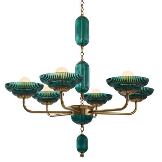 Fixtures - Kalco Chandelier, Signature Hardware Elongated Chair Height Toilet, Framed Bathroom Wall Mirror- MSRP $5,114