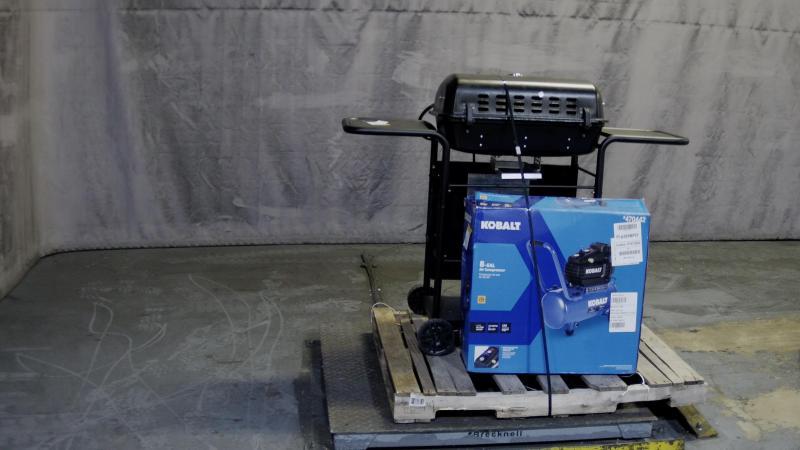 Utilitech 42in High Velocity Indoor Industrial Fan, Kobalt 40V 21in Brushless Battery Push Lawn Mower - MSRP $2,528