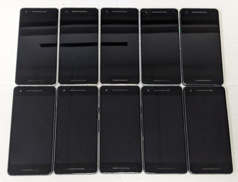 Google Pixel 2, Unlocked, 20 Units, Refurb, MSRP $13,000