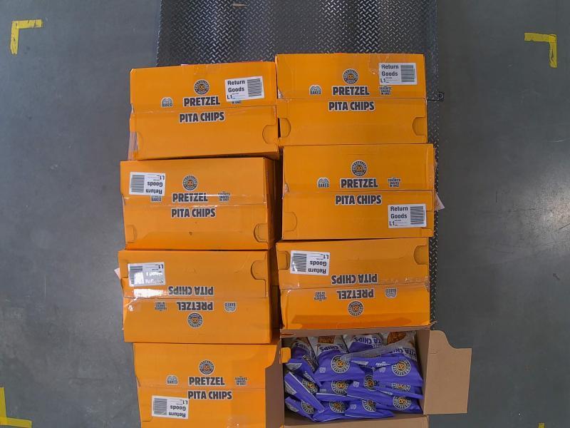 Grocery - Pretzelized Pretzel Pita Chips - MSRP $2,155