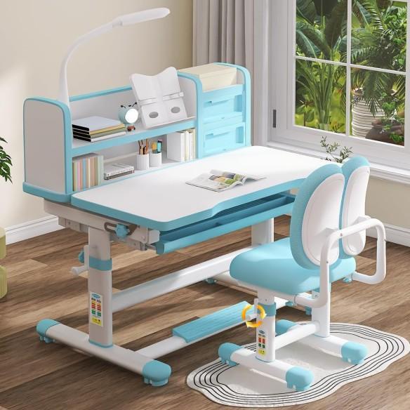 Kids Study Table & Chair Set, Bedlore Mattress Topper, Twomeow K Cup Coffee Maker - MSRP $1,503