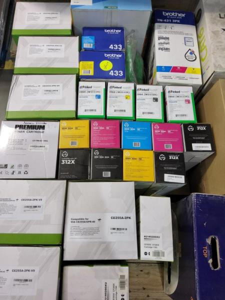 Consumer Electronics - VIZIO & Sony 40"-50" Class LED Smart TVs, HP 24" Monitor, Assorted Ink Cartridges - MSRP $2,561