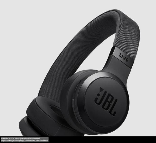 50x JBL Live 675NC Wireless Noise-Cancelling On-Ear Headphone