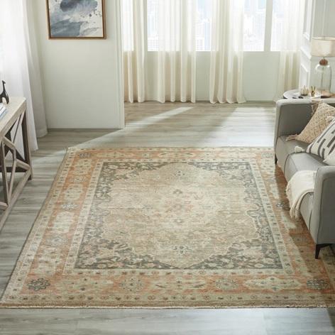 TRUCKLOAD - Home Decor - Chatrice Wool Rug, Alix Leather Chesterfield, Bryce Power Reclining Sofa - MSRP $56,557