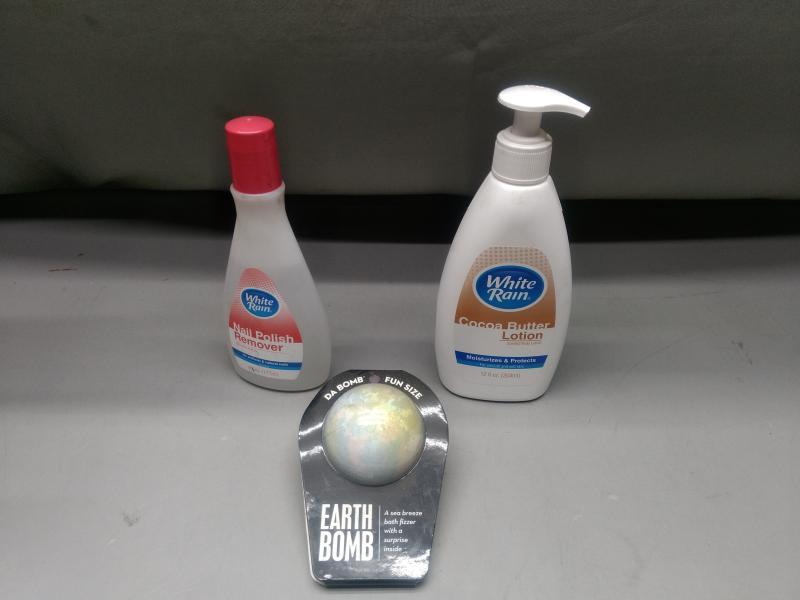 General Merchandise- Da Bomb Bath Fizzers, White Rain Cocoa Butter Lotion, Brillo Basics Oven Cleaner - MSRP $1,995