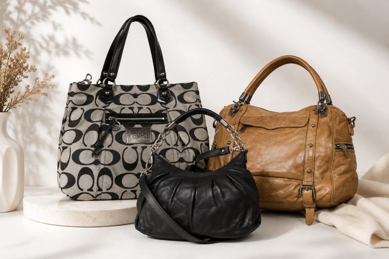 MICHAEL KORS, COACH, REBECCA MINKOFF BAGS. CLOTHES.JEWELRY.COSMETICS.
