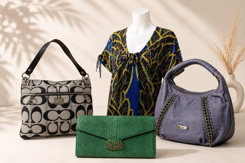 MICHAEL KORS, COACH Bags. Clothes. Jewelry. Cosmetics.