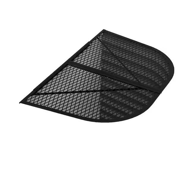 Mixed Lot - Feldhawk D-Shaped Window Well Cover, WATERLOCK Gutter Guard, Hampton Bay - Est Retail $1,368