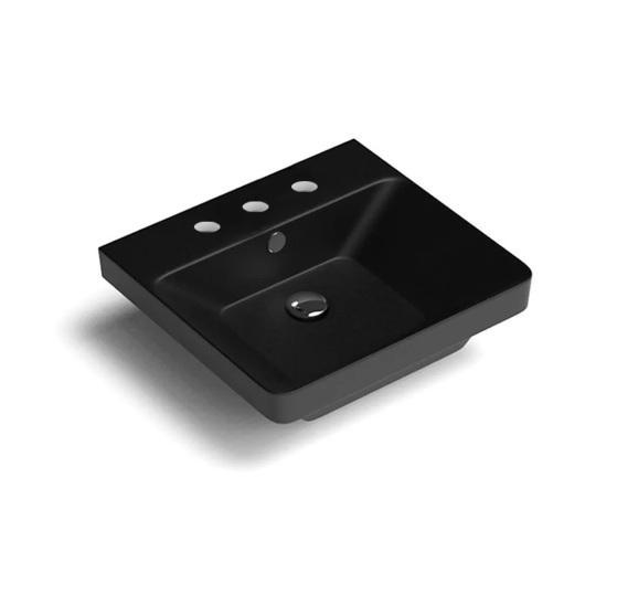 WS Bath Collections Quattro 50.03 BM Bathroom Sink - MSRP $574