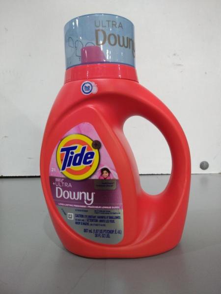 Bed Bath and Home- Tide Liquid Laundry Detergent Plus Boost of Ultra Downy April Fresh - 30.0 fl oz - MSRP $1,185