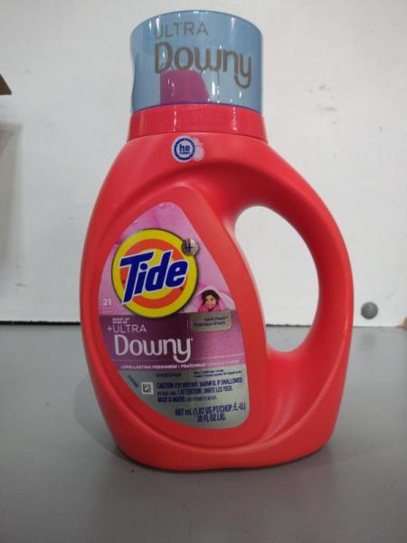 Bed Bath and Home - Tide Liquid Laundry Detergent Plus Boost of Ultra Downy April Fresh - 30.0 fl oz - MSRP $1,185