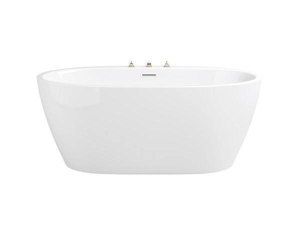PROFLO PFFSOI5931WH Soaking Bathtub - MSRP $1,729