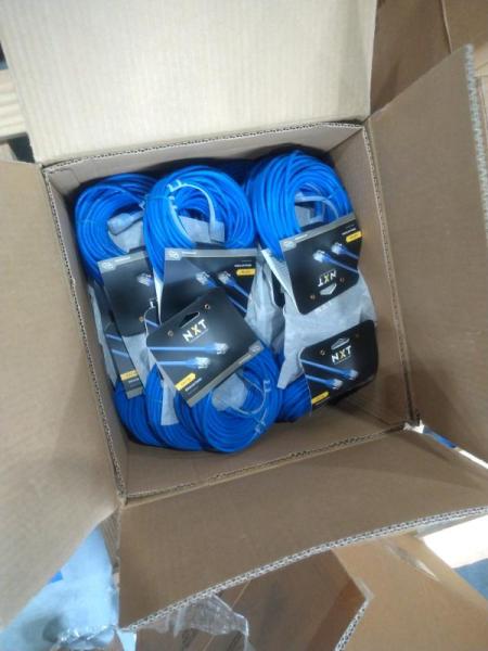 General Merchandise - CAT5e Patch Cable 50 ft Blue - MSRP $333