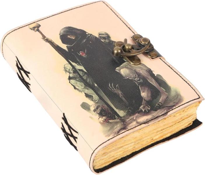 Amazon Clearance - Office Product - TUZECH Book of Spells Leather Bound Journals, 28-Day Tai Chi Training Fitness Wall Plans -MSRP $10,830