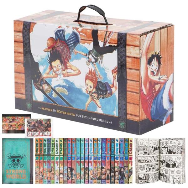 Amazon Clearance - Office Product - FOLREBAS A Library of Skypiea & Water Seven: V24-46 Mangas, APRONE Toners, Sticky Notes - MSRP $6,676