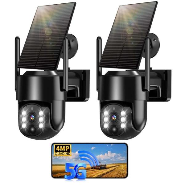 Home Improvement - Solar Security Cameras, Moen Bathroom Grab Bar, Coosa Pendant Light - MSRP $1,021