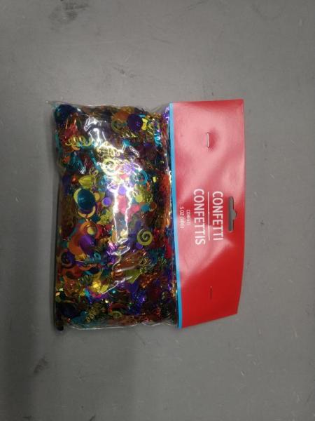General Merchandise- Multi Color Happy Birthday Party Confetti - MSRP $1,995