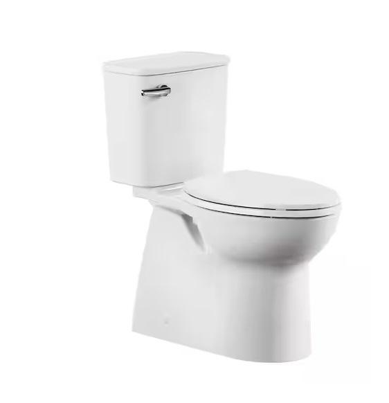 Kitchen & Bath - American Standard Aspirations Rough-In 2pc Elongated Toilet, Champion 2pc Toilets - Est Retail $1,867