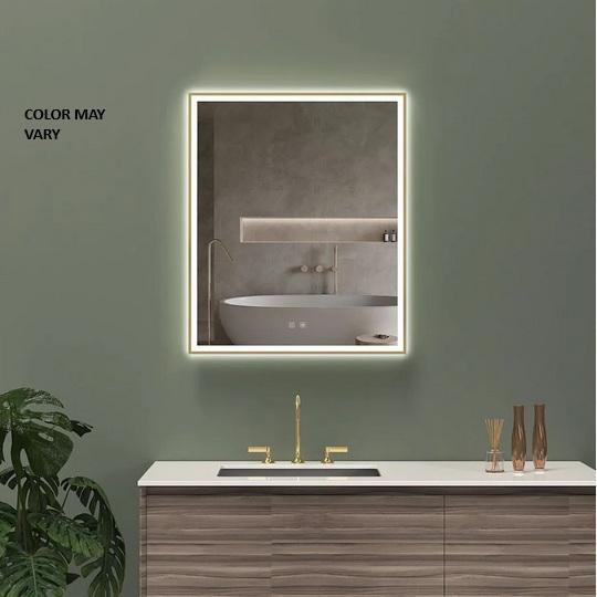 ICO Bath IE1124.BG Framed Bathroom Wall Mirror - MSRP $617
