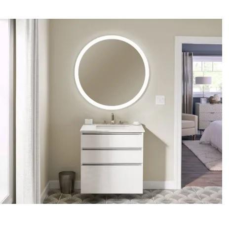 Robern YM0030CPFPD3 Circular Frameless Bathroom Mirror - MSRP $1,109