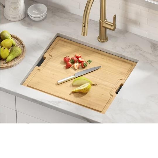 Kraus KWU111-21 Stainless Steel Workstation Kitchen Sink - MSRP $469