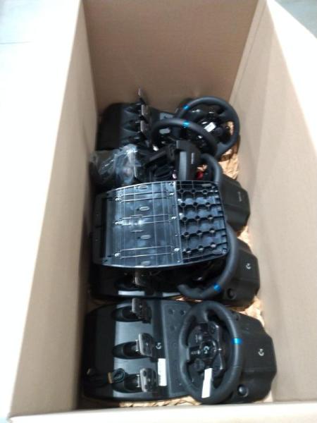 Consumer Electronics - G923 Racing Wheel and Pedals, Logitech G29 Driving Force Race Wheel - MSRP $1,579