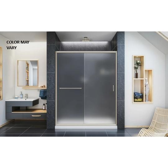 DreamLine SHDR-0960720-04-FR Frameless Sliding Shower Door - MSRP $619