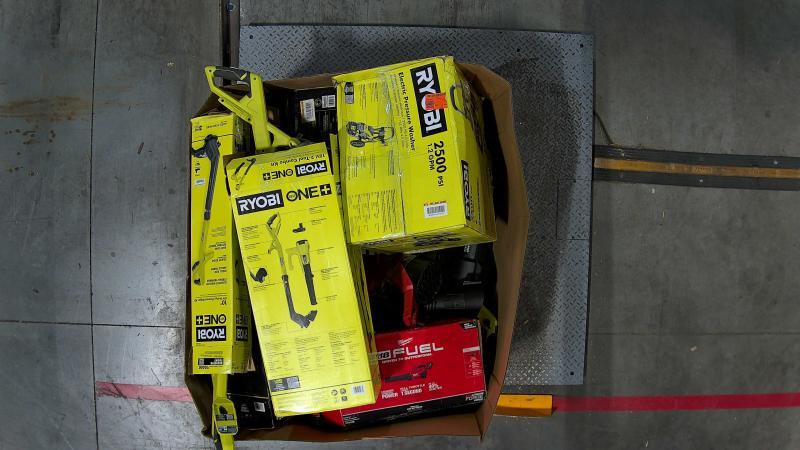 Tools & Hardware - RYOBI 2500PSI 1.2GPM Cold-Water Electric Pressure Washer, Milwaukee, Homelite - Est Retail $2,937