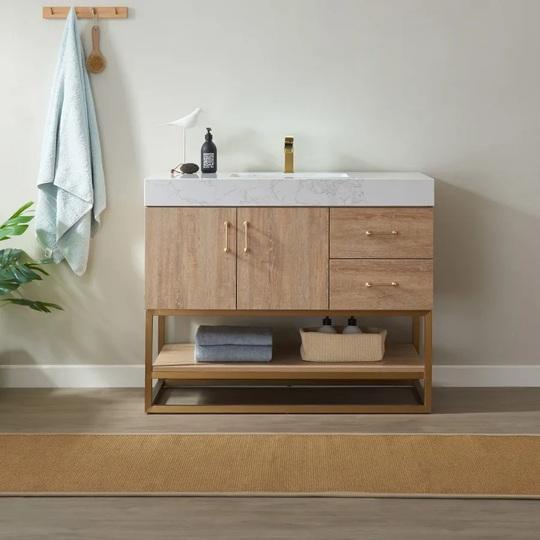 Miseno 789048B-NO-GW-NM Vanity Set - MSRP $1,093