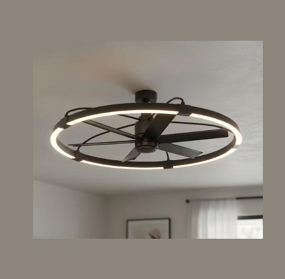 Harbor Breeze Ashbourne Easy2Hang 46in Ceiling Fan, Metabo HPT 15-Degree Pneumatic Coil Roofing Nailer - MSRP $3,430