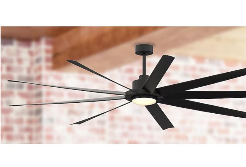 Fanimation 84in LED Ceiling Fan, CRAFTSMAN BP510 2-cycle 220MPH Gas Backpack Leaf Blower, Harbor Breeze - MSRP $2,639
