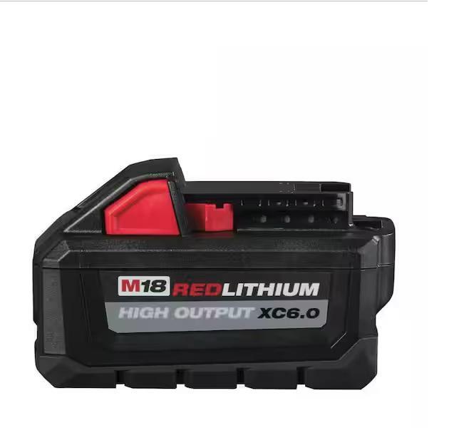 Milwaukee 48-11-1865 M18 18-Volt Lithium-Ion High Output Battery Pack 6.0Ah - MSRP $199