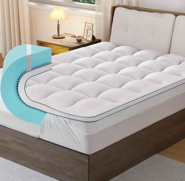 General Merchandise- GEMBED Firm Memory Foam Mattress, CINSARY 25" Farmhouse Jar Table Lamps - MSRP $1,692