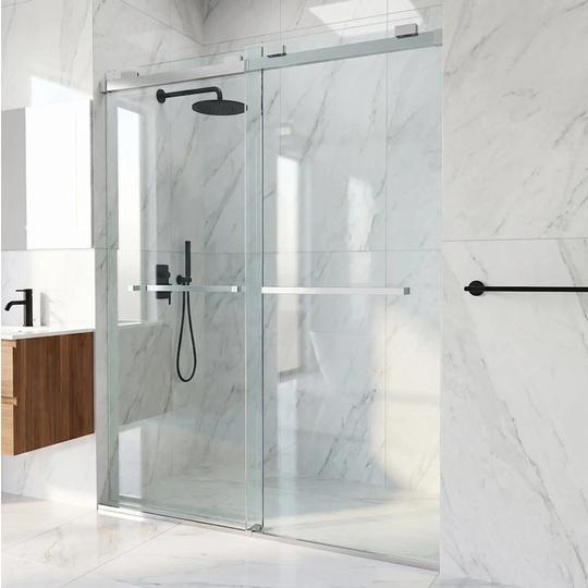 Vigo VG6023CHCL6076 Frameless Shower Door - MSRP $1,034