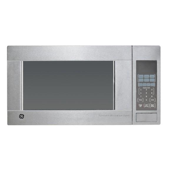 GE 1.1 Cu. Ft. Countertop Microwave Oven in Stainless Steel - MSRP $390