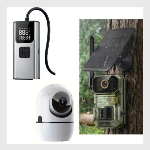 Trail & Security Cameras, Air Pumps, Power Banks & More