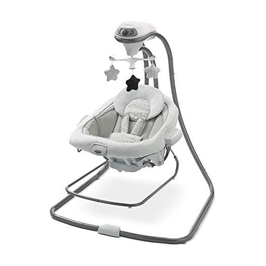 Graco DuetConnect Baby Swing & Bouncer, Garden Hose Reel Cart, Tempur-Adapt Mattress Topper - MSRP $1,286