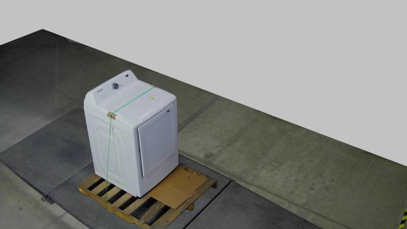 Appliances - SAMSUNG ELECTRIC DRYER DVE45T3200W - MSRP $633