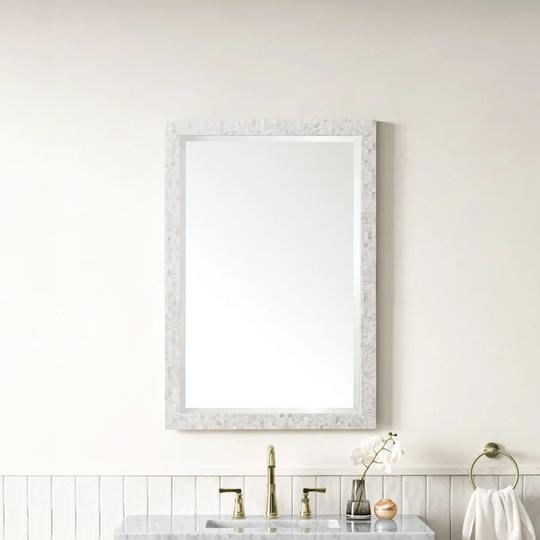 James Martin Vanities 725-M26-MOP Wood Framed Bathroom Wall Mirror - MSRP $906