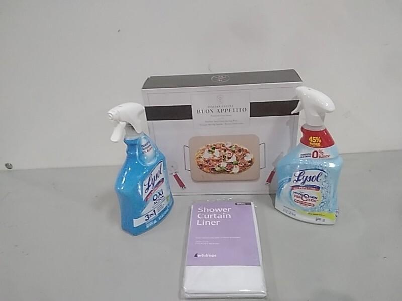 Bed Bath and Home - Italian Cucina Buon Appetito, Lysol Bleach Free Hydrogen Peroxide - MSRP $4,149