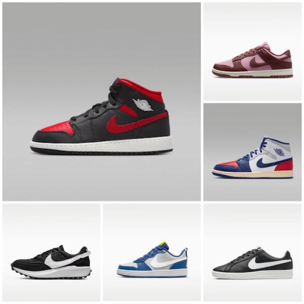 10 Pairs - Mixed Bulk Lot - Nike Sneakers (Men Women Youth)