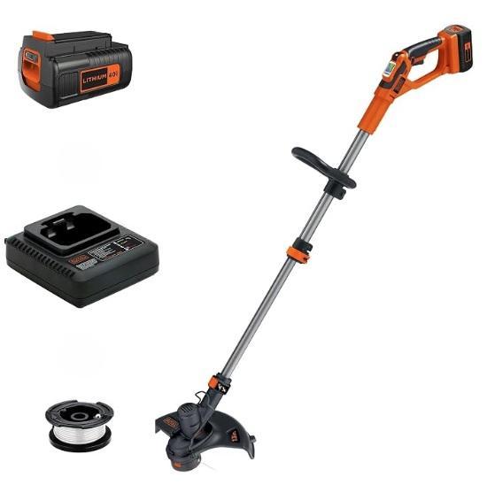 BLACK+DECKER 40V MAX 13in String Trimmer Edger, Electric Weed Puller Tool, Pacific Coast Bed Pillow - MSRP $1,546